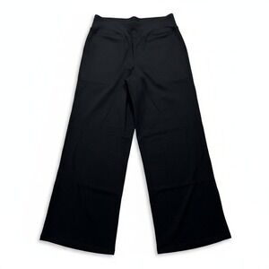 Bubblelime L Black Wide Leg Yoga Pants Womens Athleisure Casual Cozy